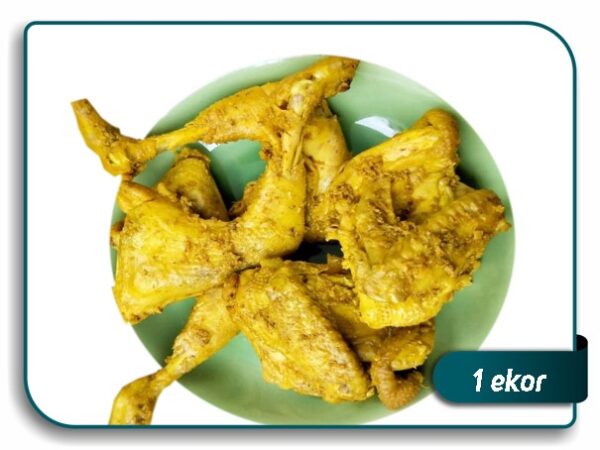 Paket Ayam Kampung Ungkep Kuning 1 Ekor