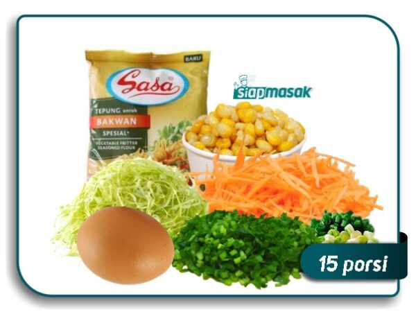 Paket Bakwan Sayur Krispy