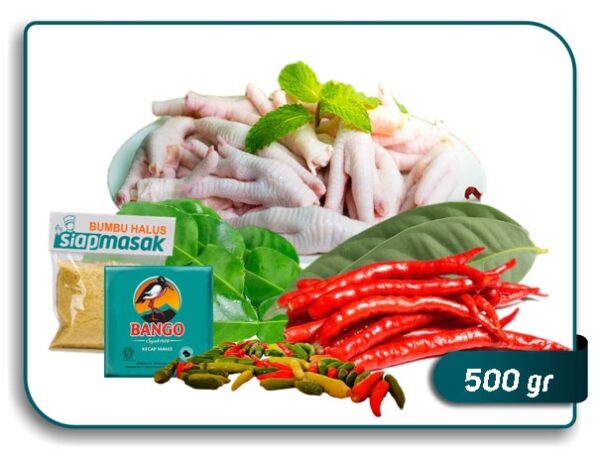 Paket Ceker Ayam Pedas