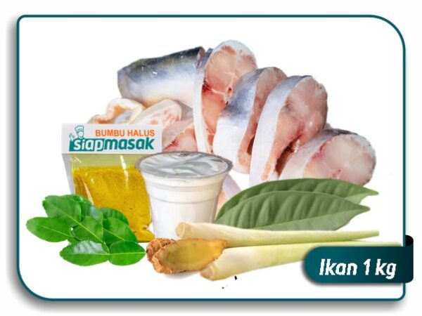 Paket Gulai Ikan Patin 1 kg