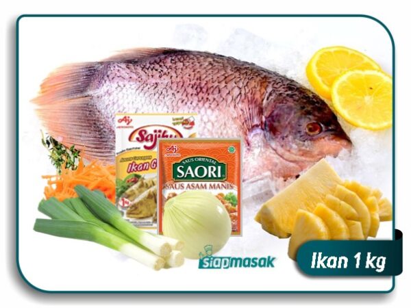 Paket Gurame Asam Manis 1 kg