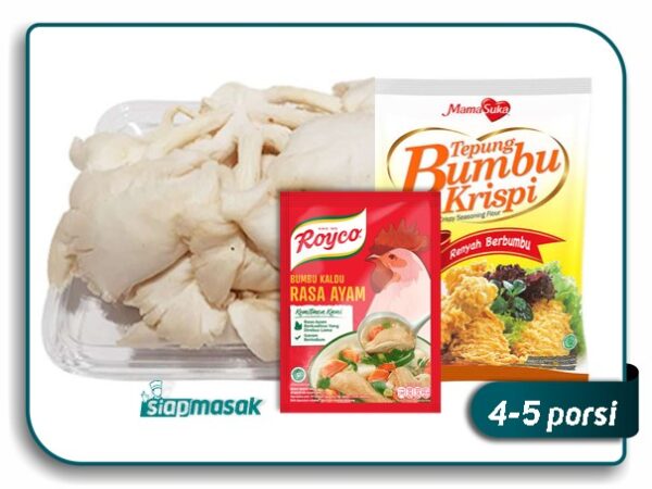 Paket Jamur Goreng Krispy
