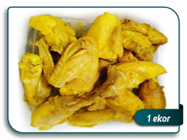 Paket Ayam Potong Ungkep Bumbu Kuning