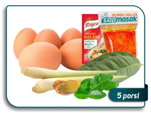 Paket Telur Sambal Balado