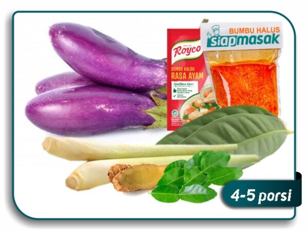 Paket Terong Sambal Balado