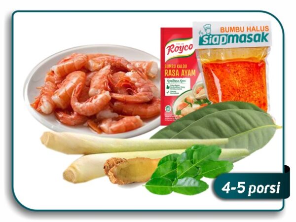 Paket Udang Sambal Balado 500 gr